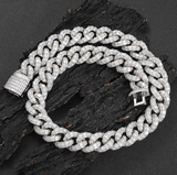 Personalized Zirconium Cuban Bracelet Necklace for Men