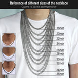 Korean Style Minimalist Titanium Steel Necklace for Men