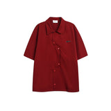Loose Casual Short Sleeve Tops for Men and Women