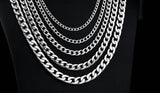 Korean Style Minimalist Titanium Steel Necklace for Men