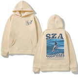 SZA Music Album Print Hoodie for Men and Women