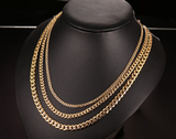 Korean Style Minimalist Titanium Steel Necklace for Men